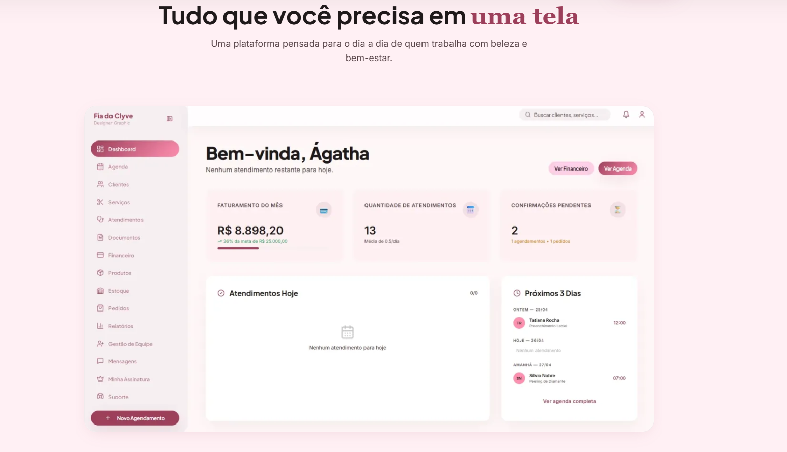 Femny — dashboard
