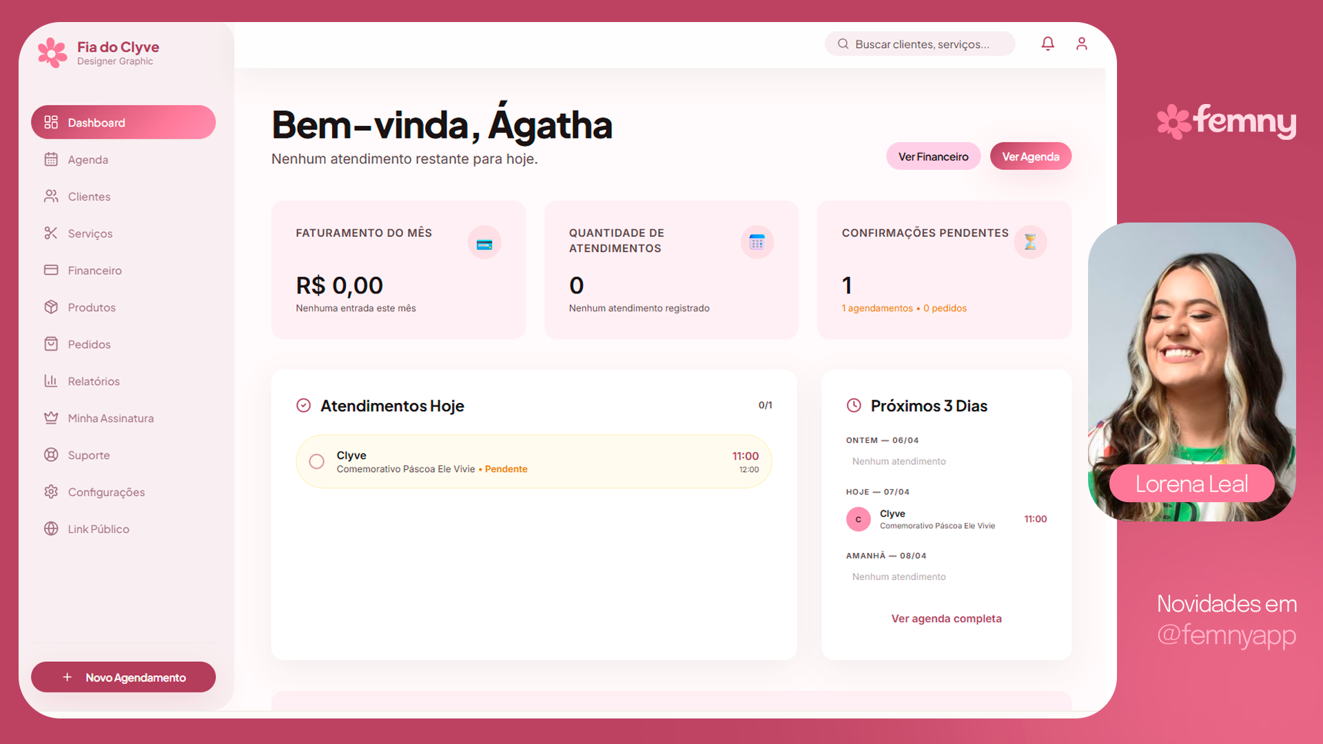 Femny — novidades